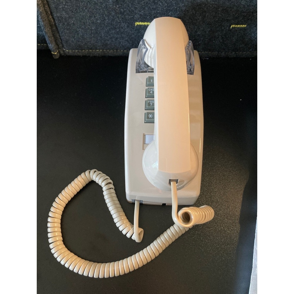 Cortelco 2554 Wall Mount Corded Analog Telephone Ash Beige 255444-VBA-20MD NEW